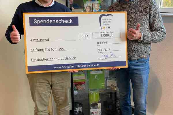 DZAS unterst&uuml;tzt It&rsquo;s for Kids