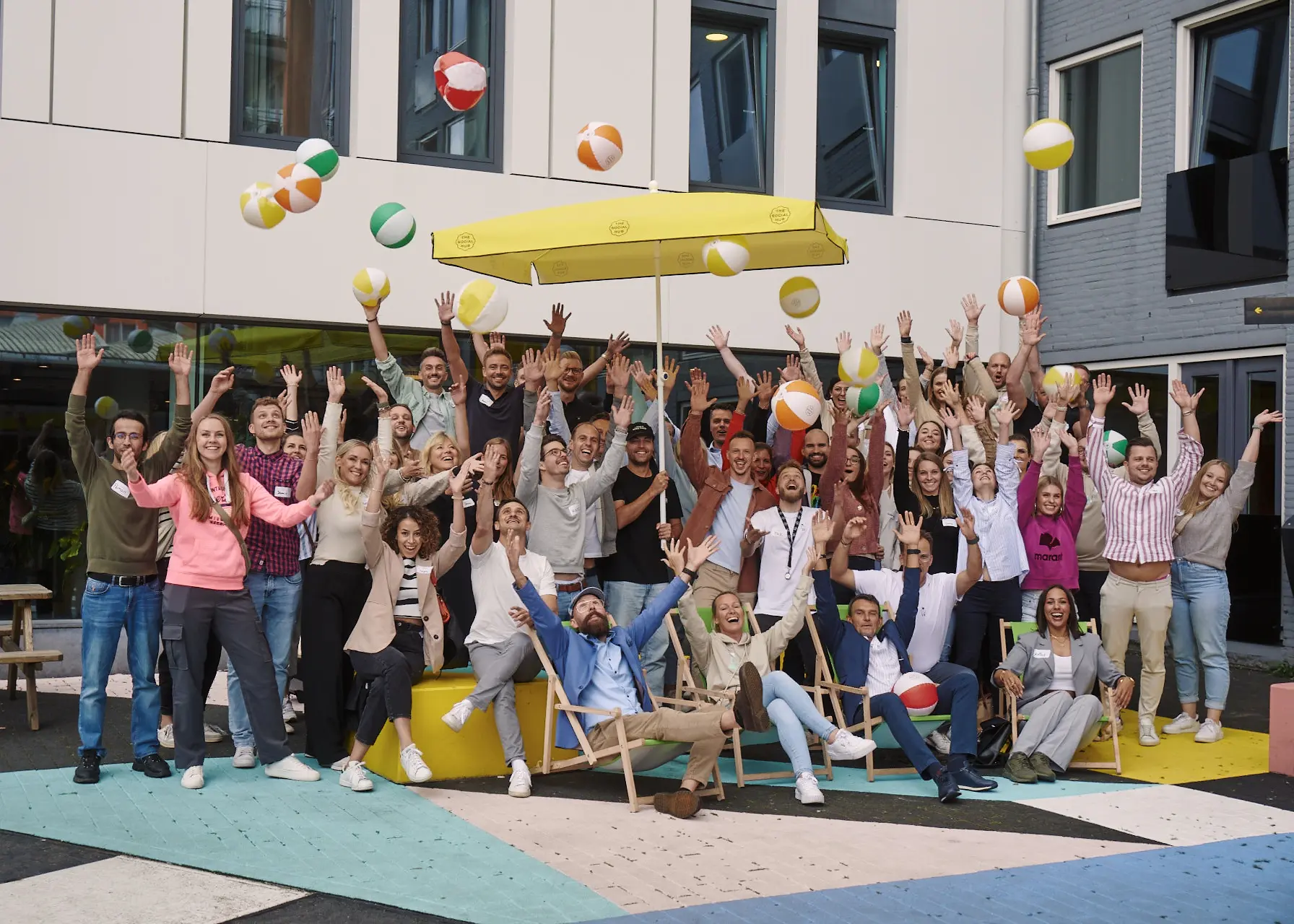 Teilnehmer der Just dent it summer edition.